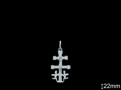 Cruces de Plata al Por Mayor ref 4600  Mayorista de Cruces de Plata