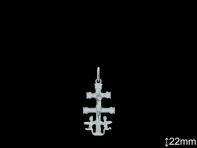 Cruces de Plata al Por Mayor ref 4600  Mayorista de Cruces de Plata