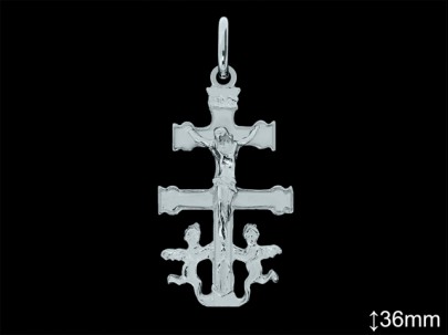 Cruces de Plata al Por Mayor ref 4603  Mayorista de Cruces de Plata