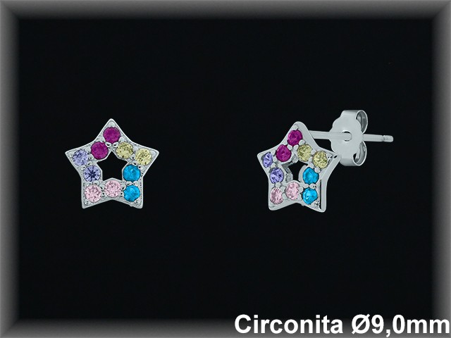 Mayorista de Plata en Pendientes ref MZ294T  Pendientes de Plata al por Mayor