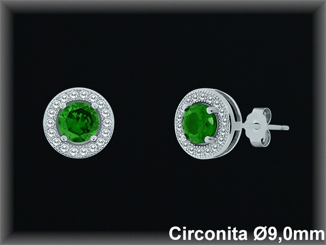 Pendientes de Plata al Por Mayor ref MZ505D  Mayorista de Pendientes de Plata