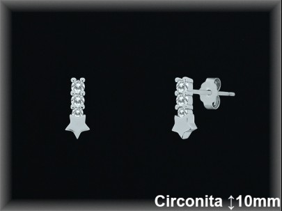 Mayorista de Plata en Pendientes ref MZ569  Pendientes de Plata al por Mayor