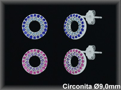 Mayorista de Plata en Pendientes ref MZ582A  Pendientes de Plata al por Mayor