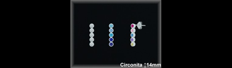 Mayorista de Plata en Pendientes ref MZ711Z  Pendientes de Plata al por Mayor