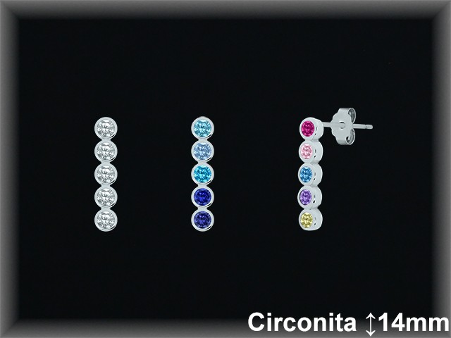Mayorista de Plata en Pendientes ref MZ711Z  Pendientes de Plata al por Mayor