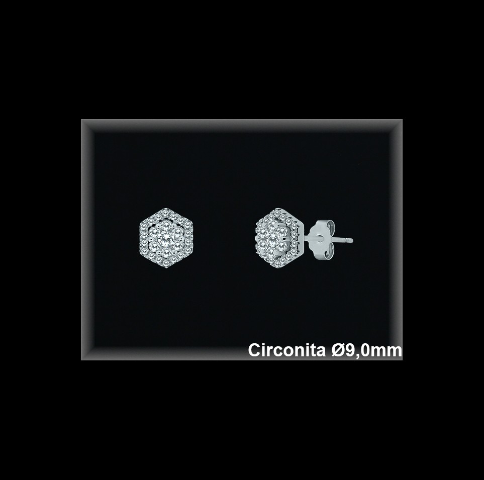 Pendientes de Plata al Por Mayor ref MZ029  Mayorista de Pendientes de Plata