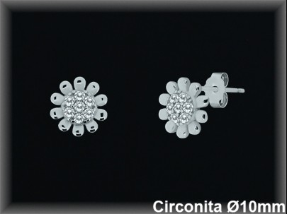 Pendientes de Plata al Por Mayor ref MZ149  Mayorista de Pendientes de Plata