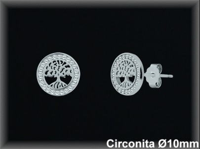 Pendientes de Plata al Por Mayor ref MZ410  Mayorista de Pendientes de Plata
