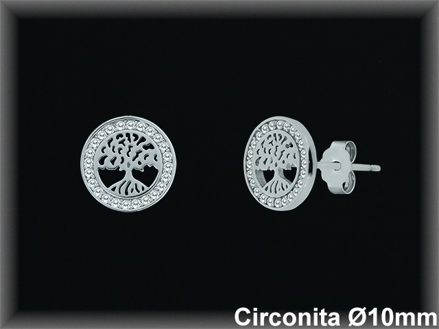 Pendientes de Plata al Por Mayor ref MZ410  Mayorista de Pendientes de Plata