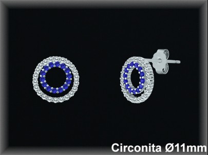 Pendientes de Plata al Por Mayor ref MZ504Z  Mayorista de Pendientes de Plata