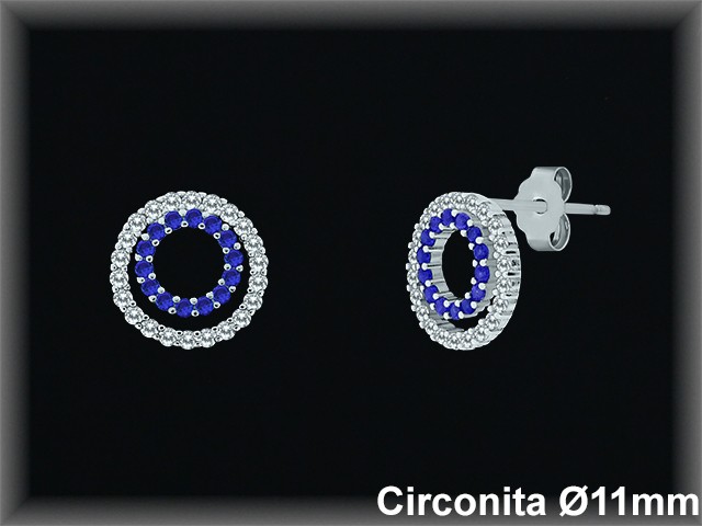 Pendientes de Plata al Por Mayor ref MZ504Z  Mayorista de Pendientes de Plata
