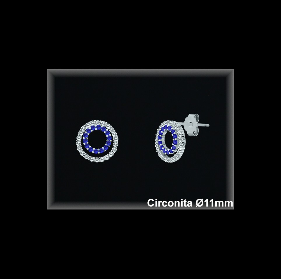 Pendientes de Plata al Por Mayor ref MZ504Z  Mayorista de Pendientes de Plata