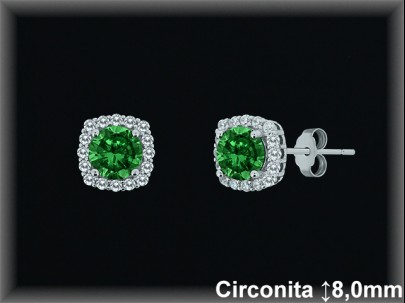 Pendientes de Plata al Por Mayor ref MZ506D  Mayorista de Pendientes de Plata
