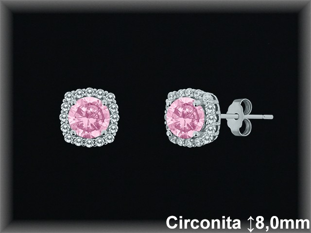 Pendientes de Plata al Por Mayor ref MZ506S  Mayorista de Pendientes de Plata