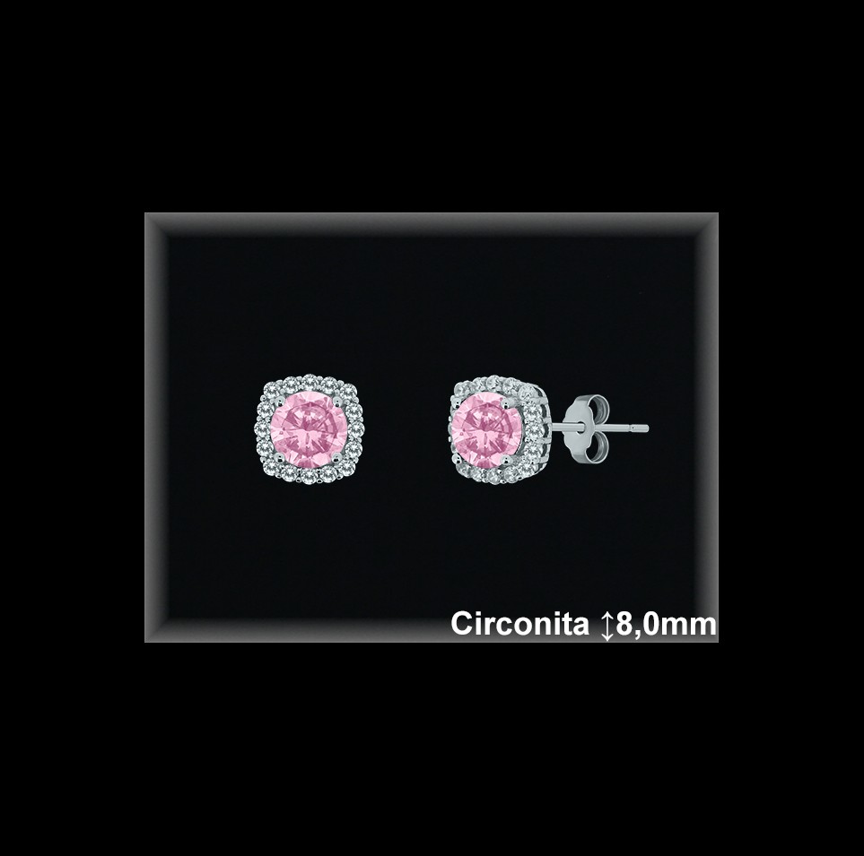 Pendientes de Plata al Por Mayor ref MZ506S  Mayorista de Pendientes de Plata