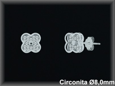 Pendientes de Plata al Por Mayor ref MZ540  Mayorista de Pendientes de Plata