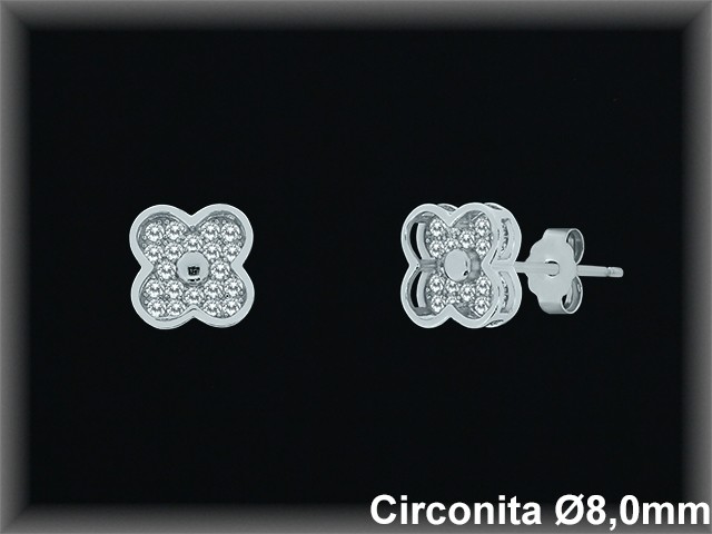 Pendientes de Plata al Por Mayor ref MZ540  Mayorista de Pendientes de Plata