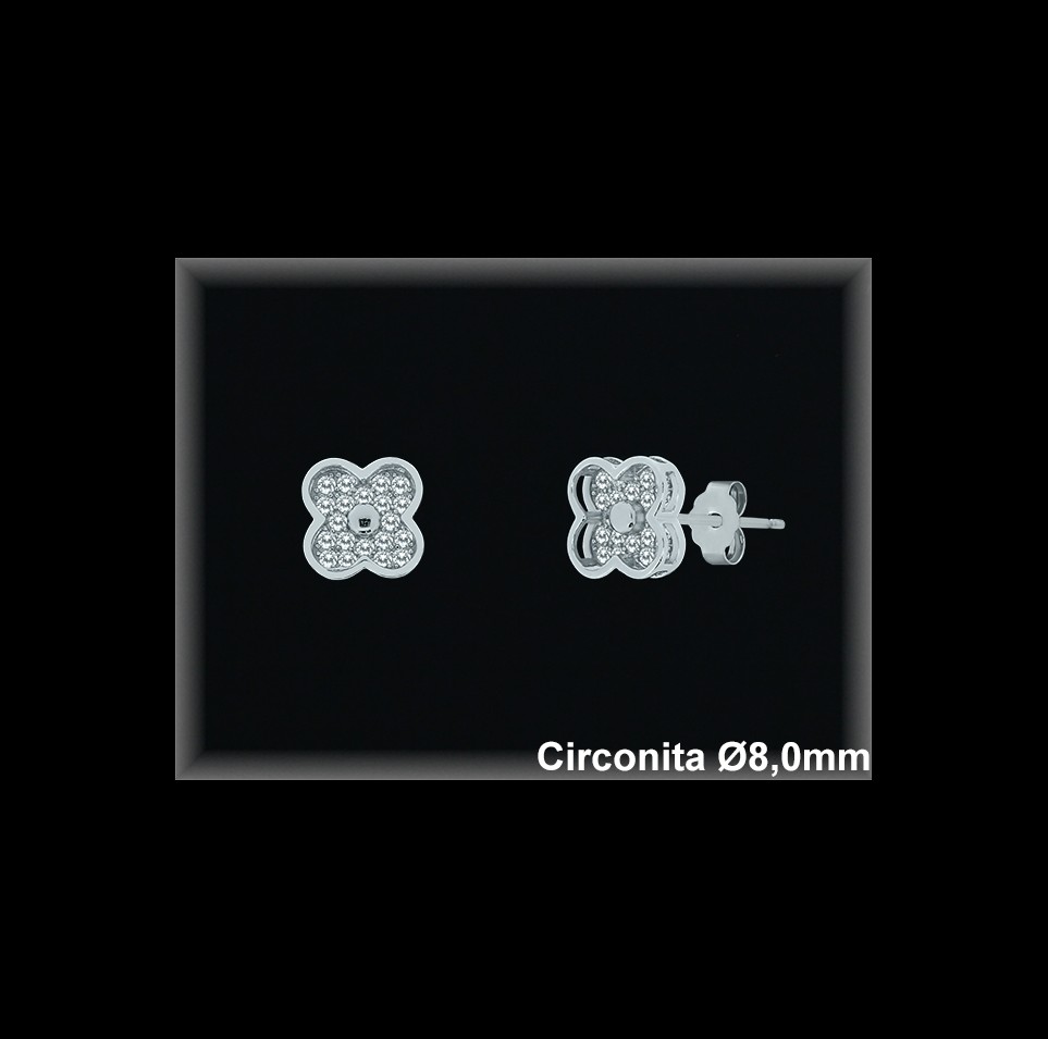 Pendientes de Plata al Por Mayor ref MZ540  Mayorista de Pendientes de Plata