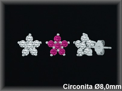 Mayorista de Plata en Pendientes ref MZ563R  Pendientes de Plata al por Mayor