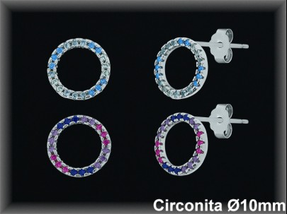 Mayorista de Plata en Pendientes ref MZ580T  Pendientes de Plata al por Mayor
