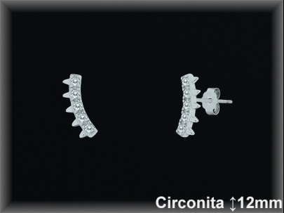 Mayorista de Plata en Pendientes ref MZ590  Pendientes de Plata al por Mayor