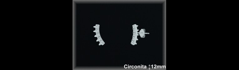 Mayorista de Plata en Pendientes ref MZ590  Pendientes de Plata al por Mayor