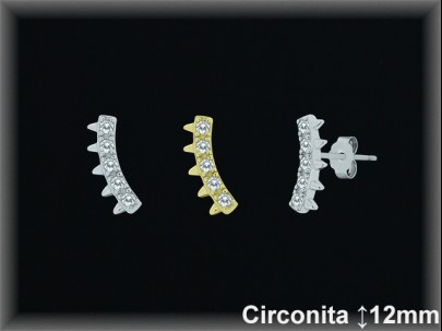 Mayorista de Plata en Pendientes ref MZ590C  Pendientes de Plata al por Mayor