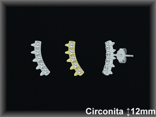 Mayorista de Plata en Pendientes ref MZ590C  Pendientes de Plata al por Mayor