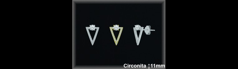 Mayorista de Plata en Pendientes ref MZ705C  Pendientes de Plata al por Mayor