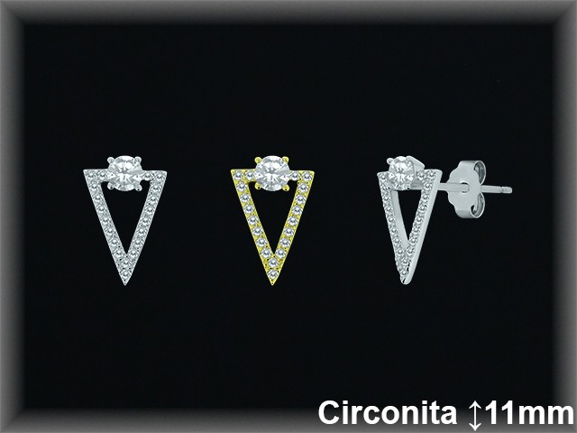 Mayorista de Plata en Pendientes ref MZ705C  Pendientes de Plata al por Mayor