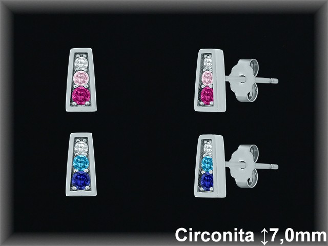 Mayorista de Plata en Pendientes ref MZ706Z  Pendientes de Plata al por Mayor