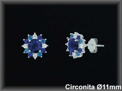Pendientes de Plata al Por Mayor ref MZ728Z  Mayorista de Pendientes de Plata