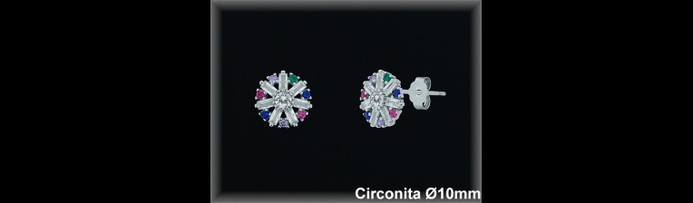 Pendientes de Plata al Por Mayor ref MZ732T  Mayorista de Pendientes de Plata