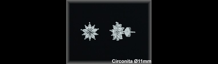 Pendientes de Plata al Por Mayor ref MZ733  Mayorista de Pendientes de Plata
