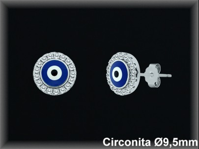 Pendientes de Plata al Por Mayor ref MZ745  Mayorista de Pendientes de Plata