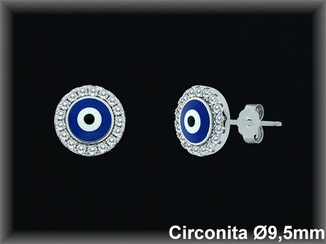 Pendientes de Plata al Por Mayor ref MZ745  Mayorista de Pendientes de Plata