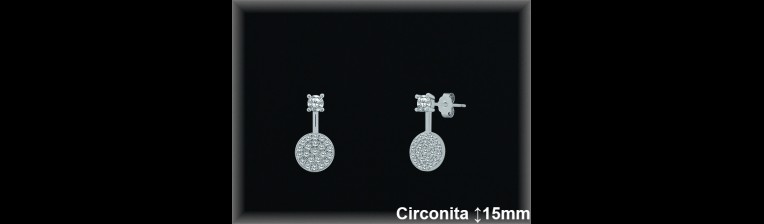 Mayorista de Plata en Pendientes ref Z8461  Pendientes de Plata al por Mayor