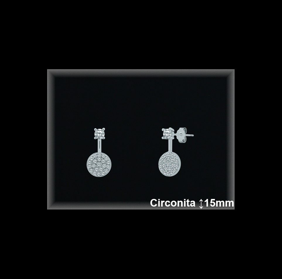 Mayorista de Plata en Pendientes ref Z8461  Pendientes de Plata al por Mayor