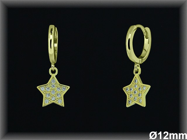 Aros de Plata al Por Mayor ref AZ098C  Mayorista de Aros de Plata