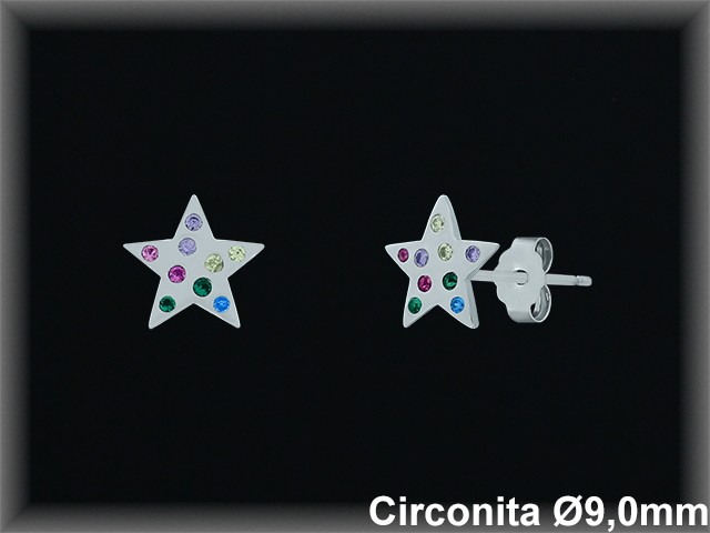 Mayorista de Plata en Pendientes ref MZ595T  Pendientes de Plata al por Mayor