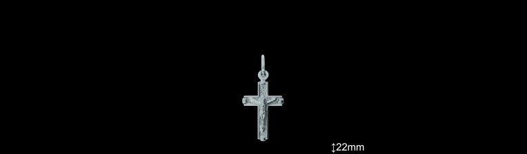 Cruces de Plata al Por Mayor ref 4006  Mayorista de Cruces de Plata