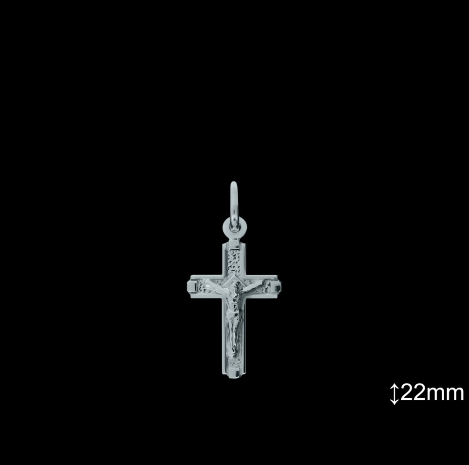 Cruces de Plata al Por Mayor ref 4006  Mayorista de Cruces de Plata