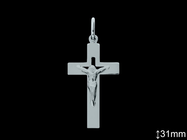 Cruces de Plata al Por Mayor ref 4016  Mayorista de Cruces de Plata