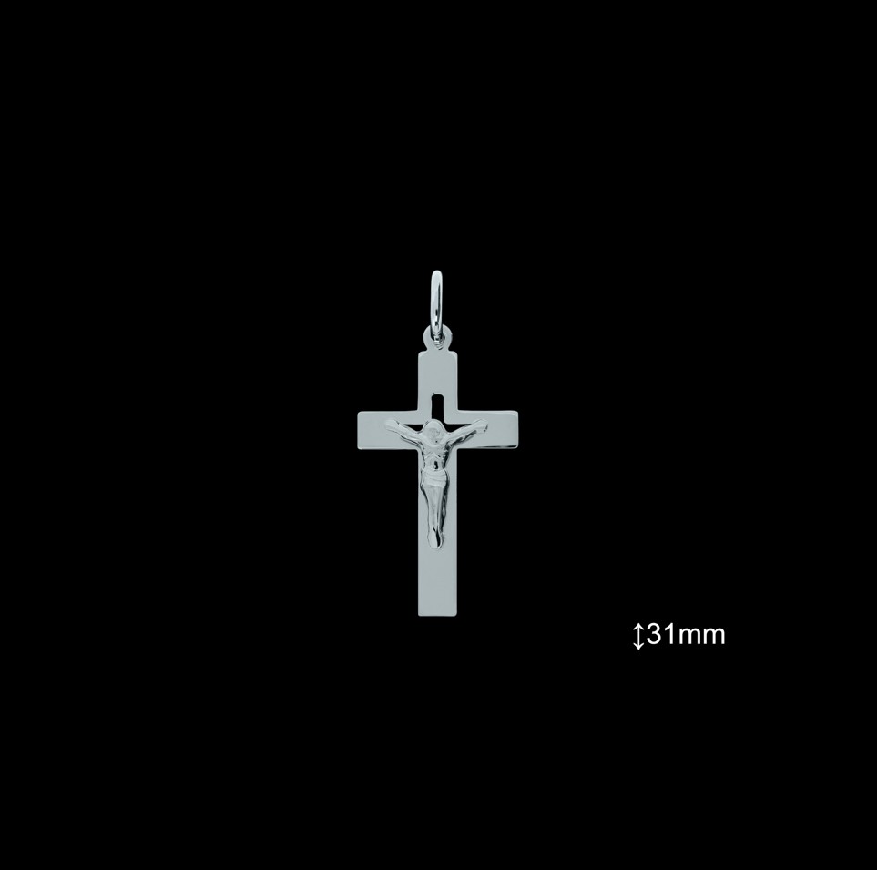 Cruces de Plata al Por Mayor ref 4016  Mayorista de Cruces de Plata