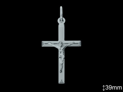 Cruces de Plata al Por Mayor ref 4019L39  Mayorista de Cruces de Plata
