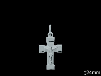 Cruces de Plata al Por Mayor ref 4020  Mayorista de Cruces de Plata
