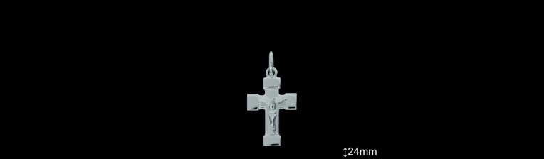 Cruces de Plata al Por Mayor ref 4020  Mayorista de Cruces de Plata