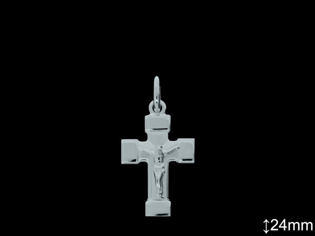 Cruces de Plata al Por Mayor ref 4020  Mayorista de Cruces de Plata