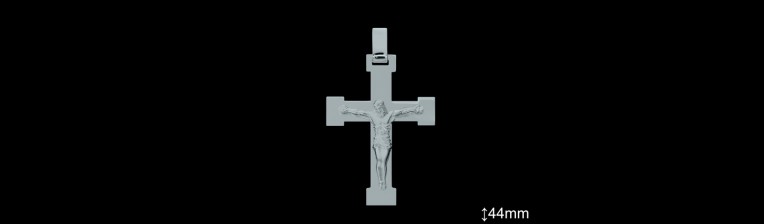 Cruces de Plata al Por Mayor ref 4024  Mayorista de Cruces de Plata