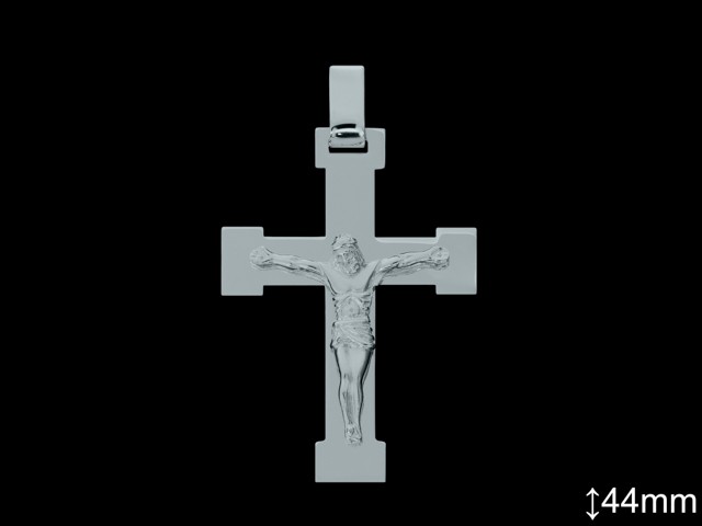 Cruces de Plata al Por Mayor ref 4024  Mayorista de Cruces de Plata